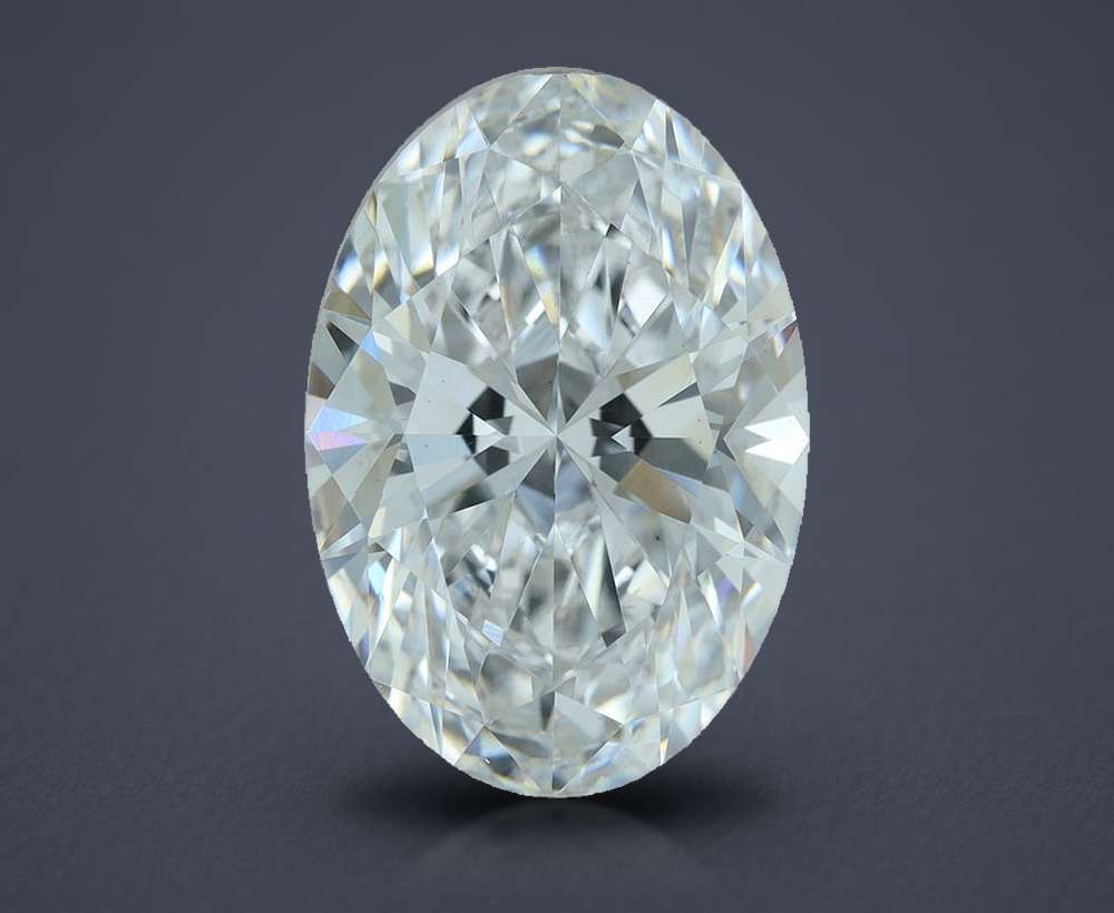 3.64 Carat Oval Lab Diamond