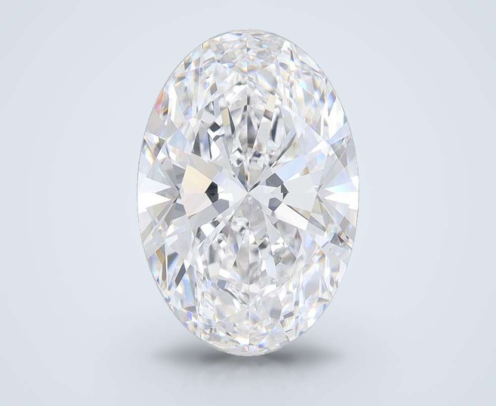 5.22 Carat Oval Lab Diamond