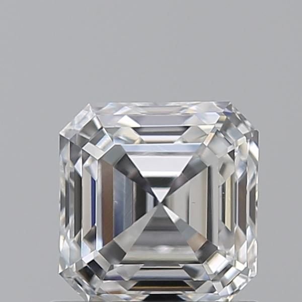1.01ct F VS2 Very Good Cut Asscher Diamond