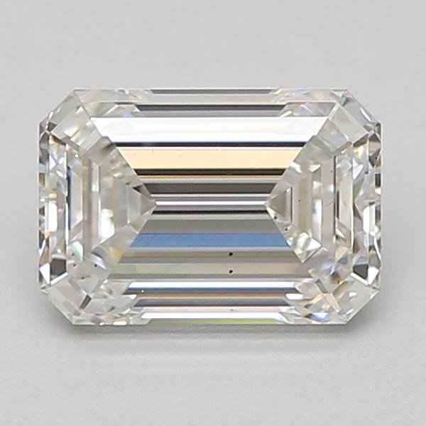 1.78ct E VS2 Rare Carat Ideal Cut Emerald Lab Grown Diamond