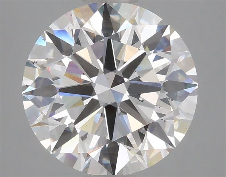 3.14ct G VS2 Rare Carat Ideal Cut Round Lab Grown Diamond