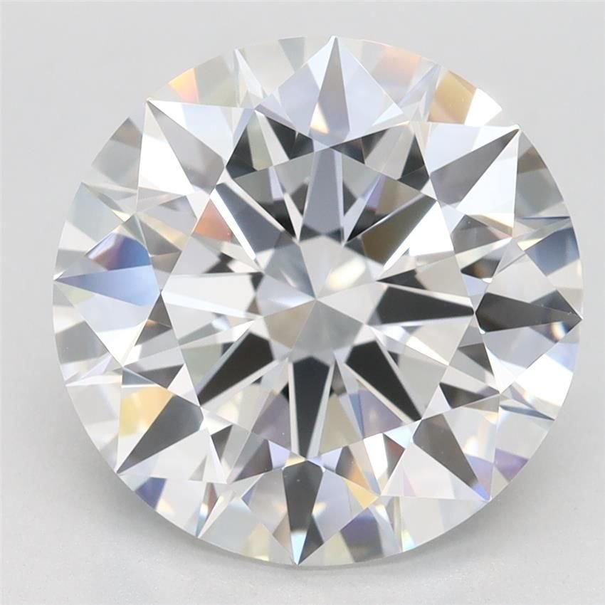 4.71ct D VVS1 Rare Carat Ideal Cut Round Lab Grown Diamond