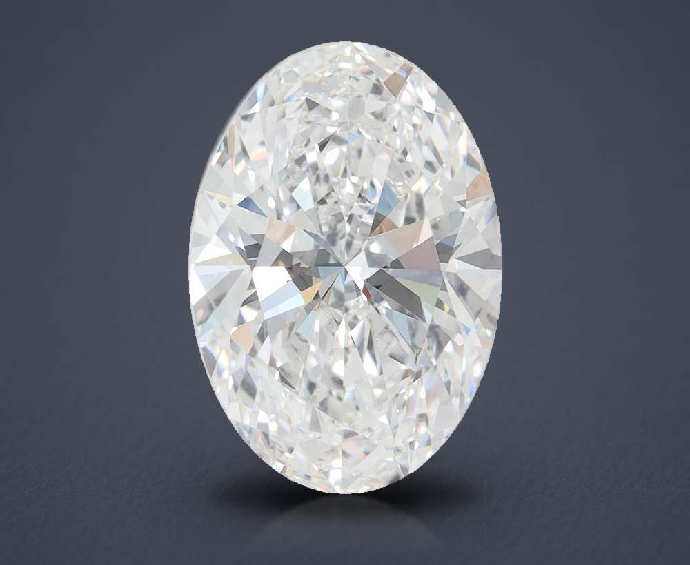 5.35 Carat Oval Lab Diamond