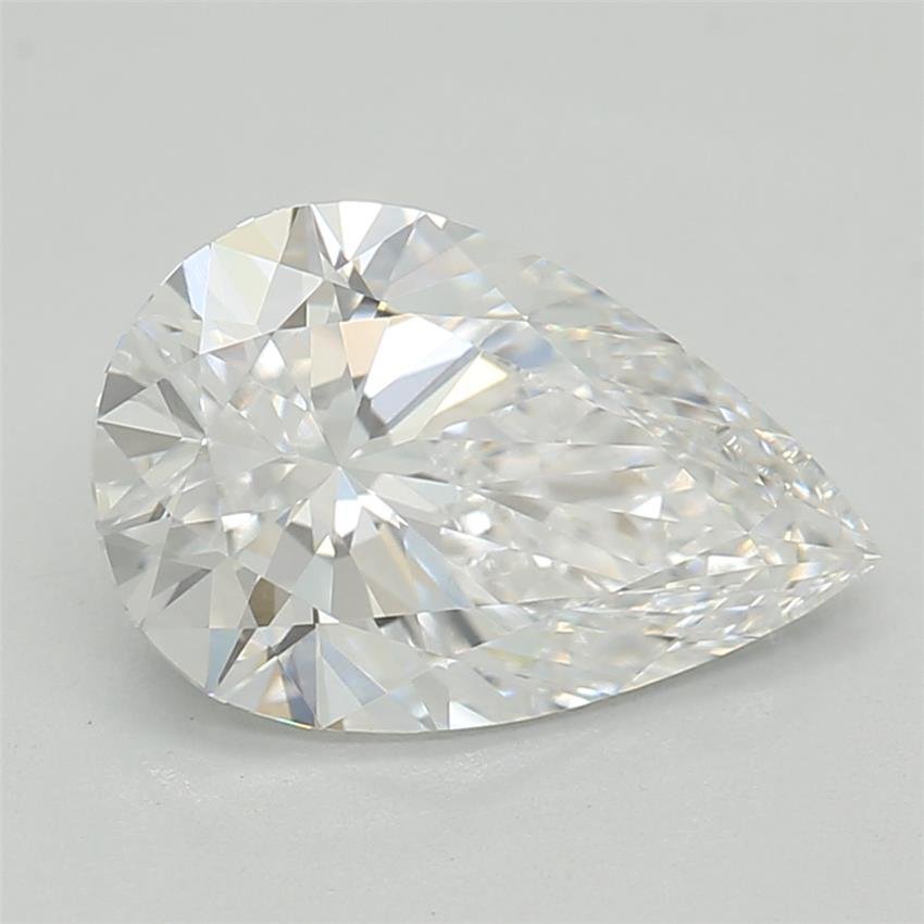 1.06ct D VVS2 Rare Carat Ideal Cut Pear Lab Grown Diamond