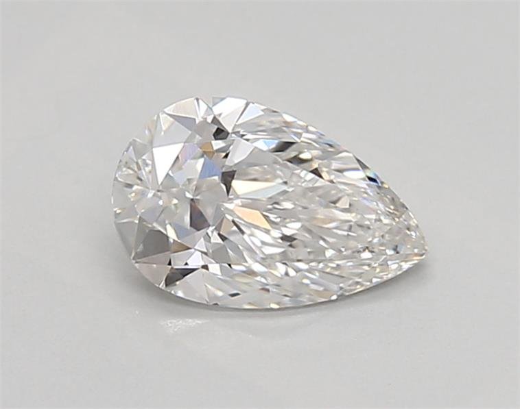 0.68ct F VVS2 Rare Carat Ideal Cut Pear Lab Grown Diamond