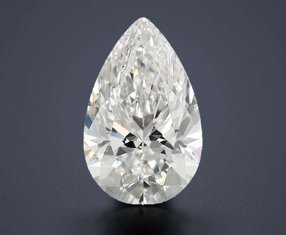 2.70 Carat Pear Lab Diamond
