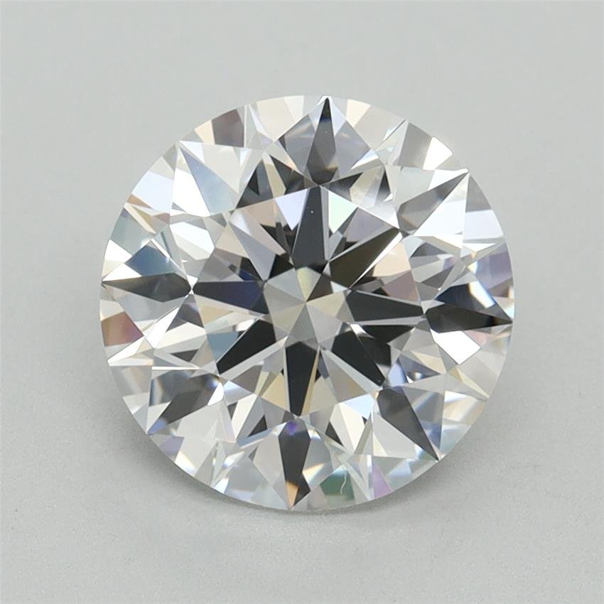 2.51ct D IF Rare Carat Ideal Cut Round Lab Grown Diamond