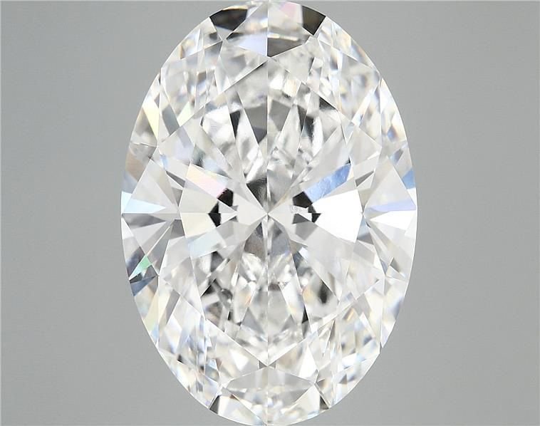 11.03ct F VVS2 Rare Carat Ideal Cut Oval Lab Grown Diamond