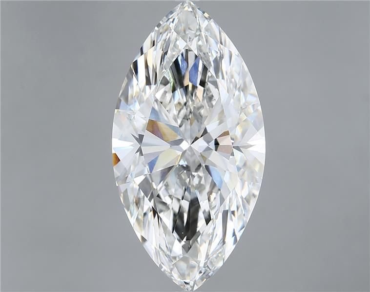 10.00ct F VS1 Rare Carat Ideal Cut Marquise Lab Grown Diamond