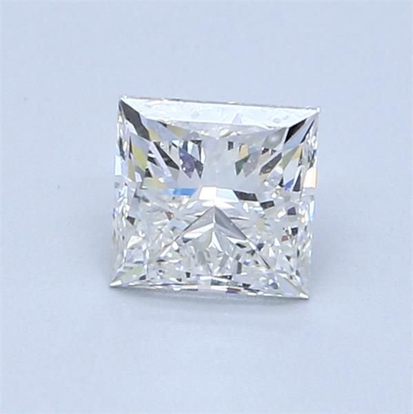 0.91ct F IF Rare Carat Ideal Cut Princess Diamond