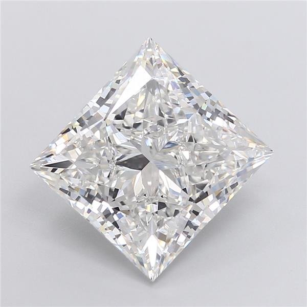 10.49ct G VS2 Rare Carat Ideal Cut Princess Lab Grown Diamond