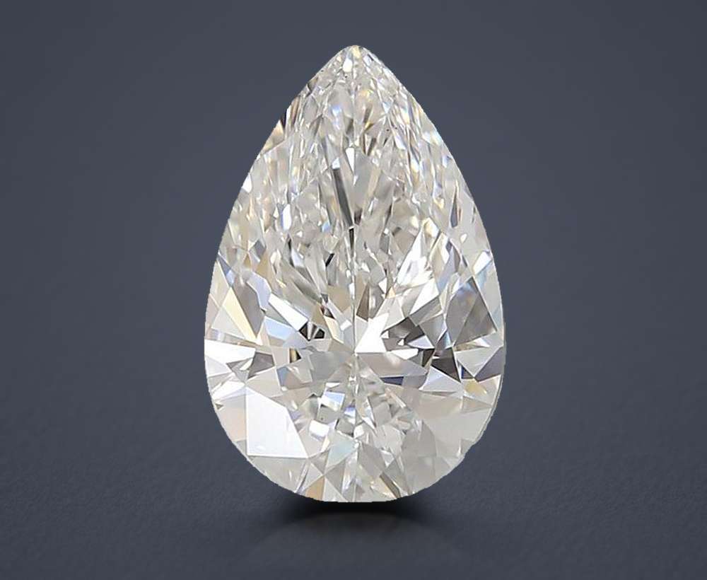 3.08 Carat Pear Lab Diamond