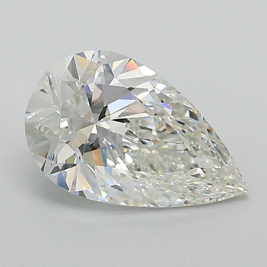 2.02ct G VVS2 Rare Carat Ideal Cut Pear Lab Grown Diamond