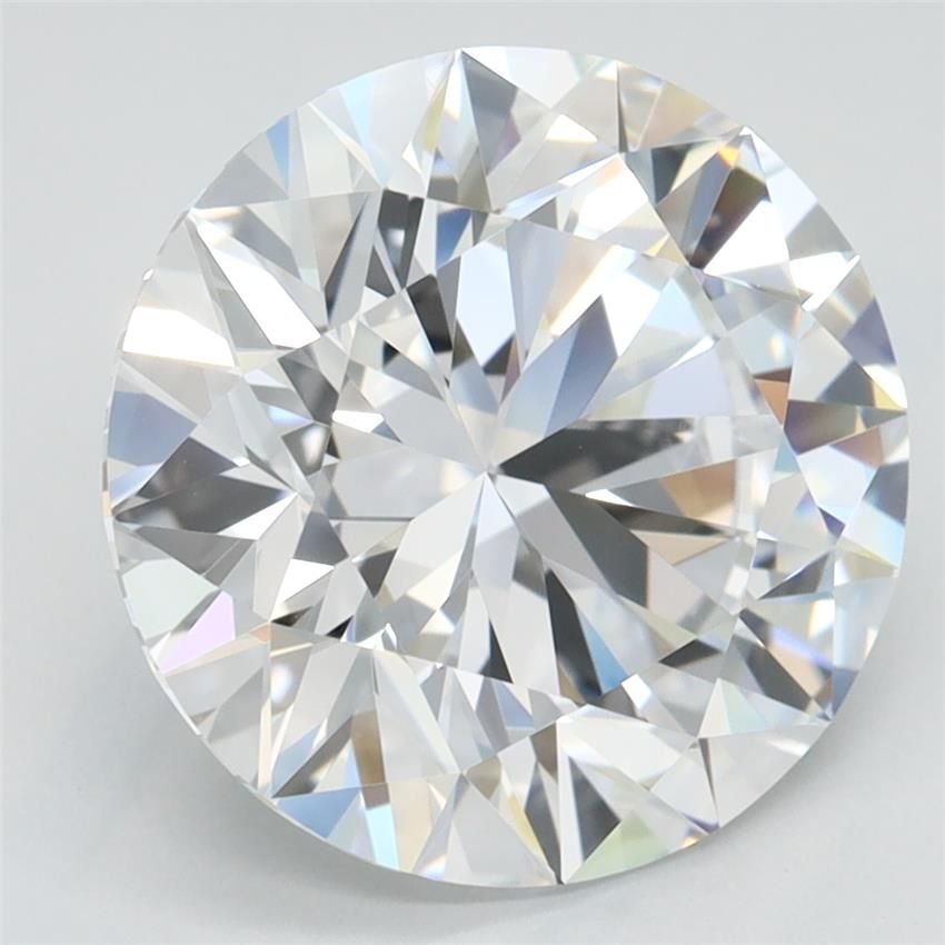 4.07 Carat Round Lab Diamond