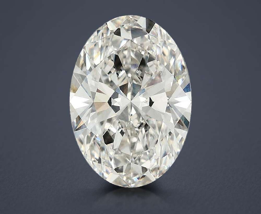 4.00 Carat Oval Lab Diamond