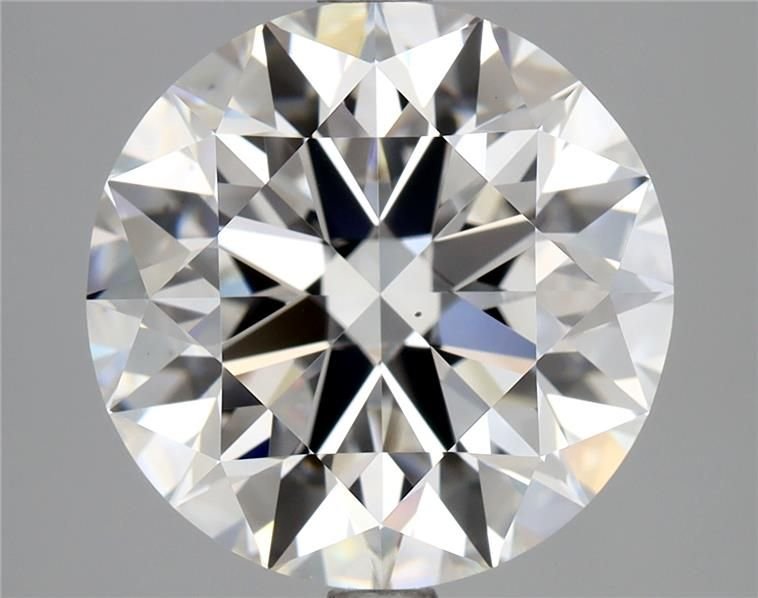 3.75ct D VS2 Rare Carat Ideal Cut Round Diamond