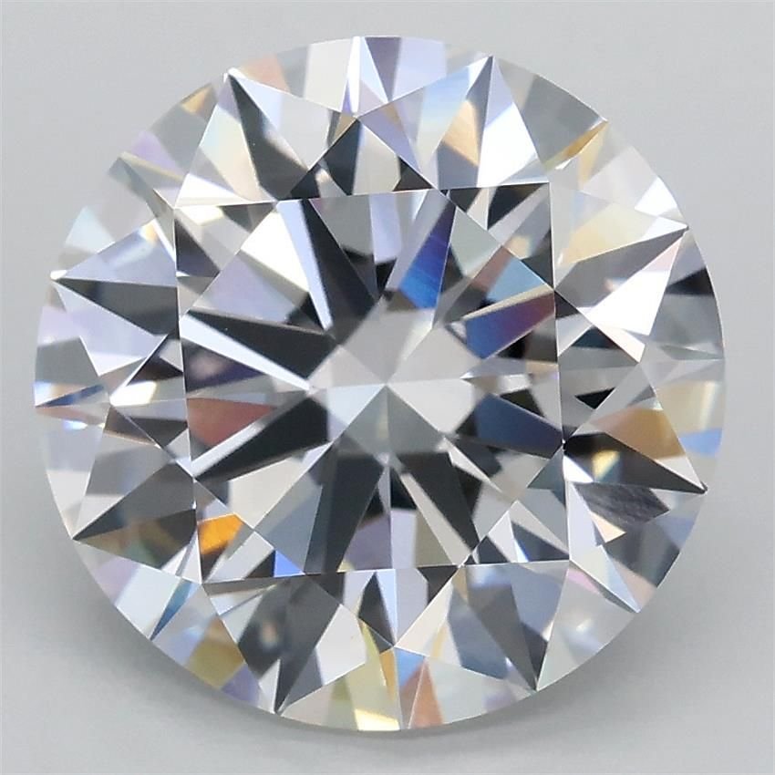 4.03ct D VVS2 Rare Carat Ideal Cut Round Lab Grown Diamond
