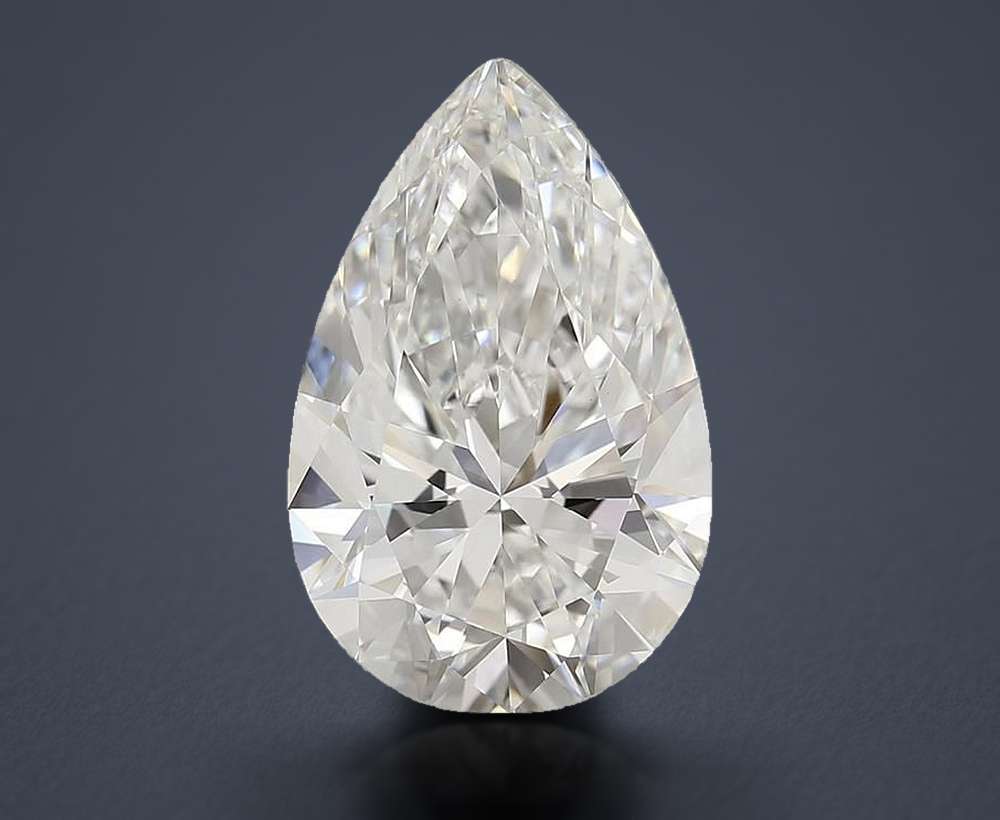 7.00 Carat Pear Lab Diamond