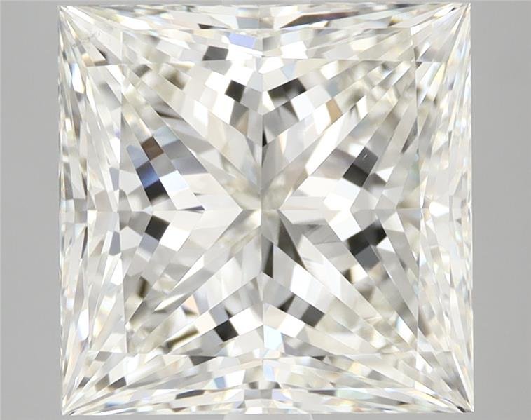 5.15ct I VS2 Rare Carat Ideal Cut Princess Diamond