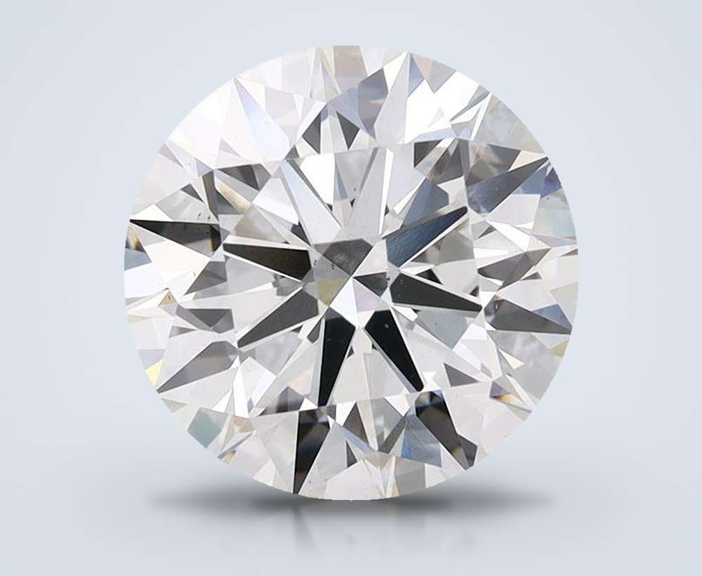 4.76 Carat Round Lab Diamond