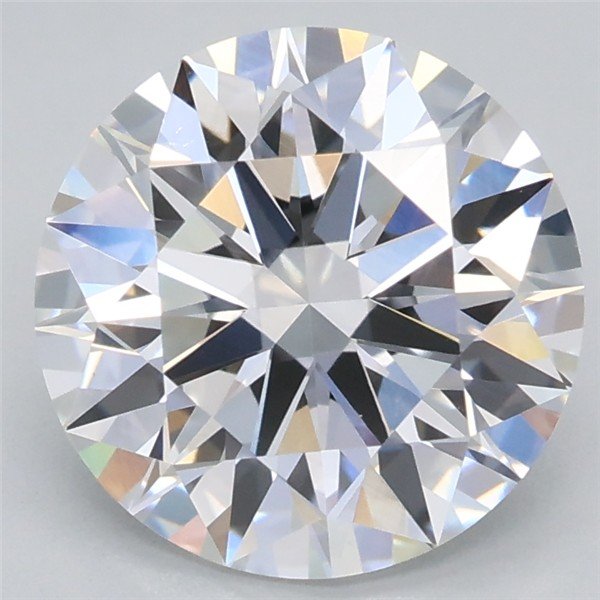 1.92ct E VVS2 Rare Carat Ideal Cut Round Lab Grown Diamond
