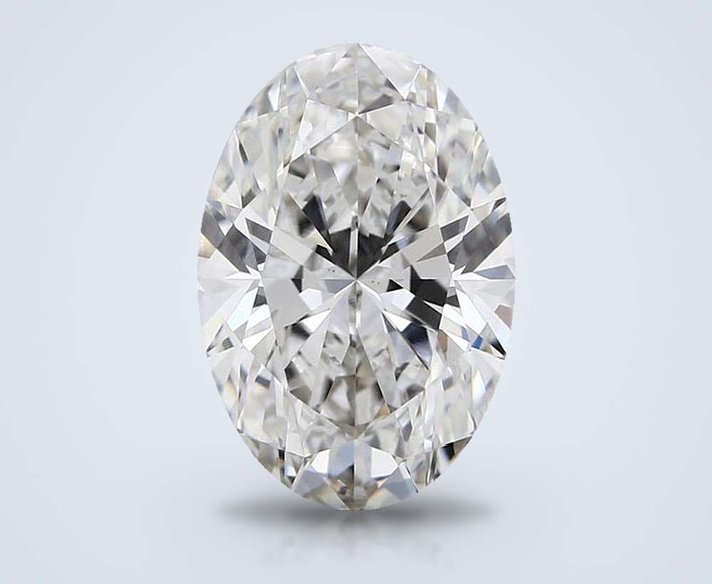 2.74 Carat Oval Lab Diamond