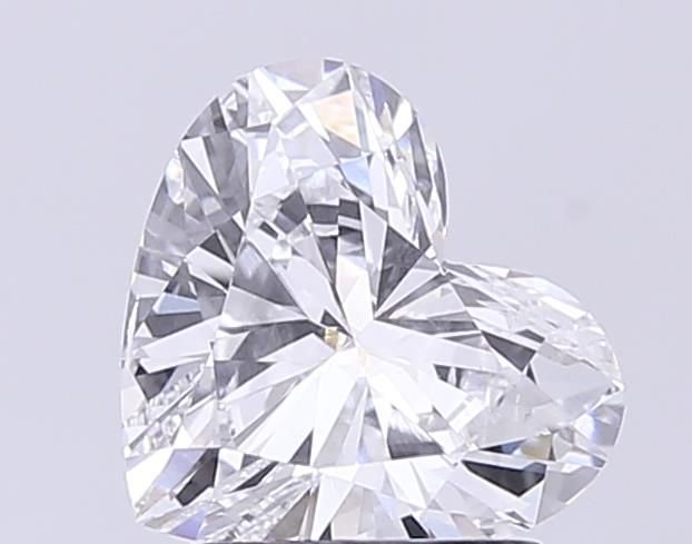 1.86ct E VVS2 Excellent Cut Heart Lab Grown Diamond