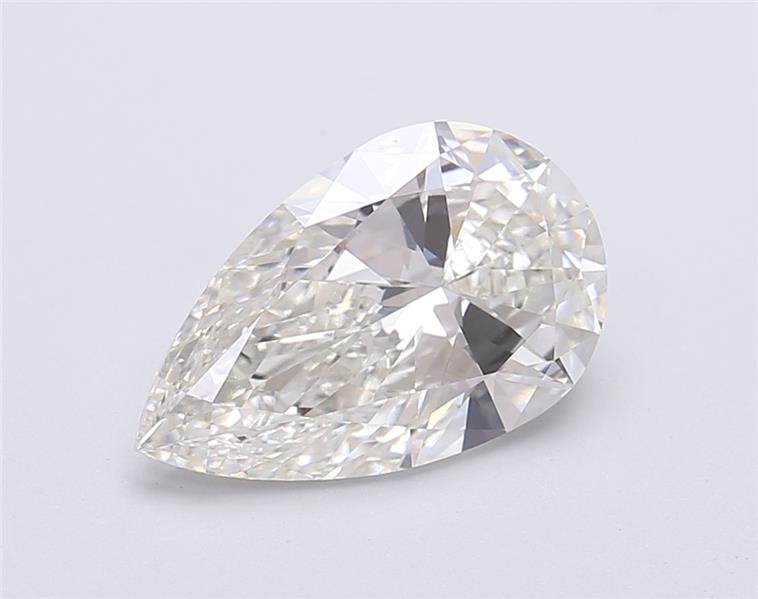 3.02ct G VS1 Very Good Cut Pear Lab Grown Diamond