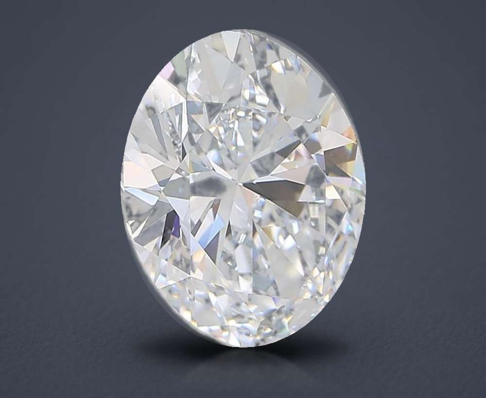 4.08 Carat Oval Lab Diamond