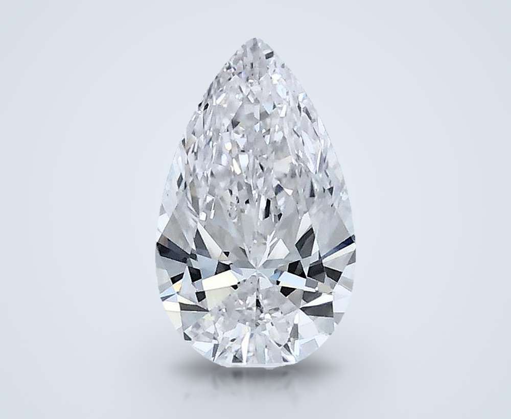 0.62 Carat Pear Lab Diamond