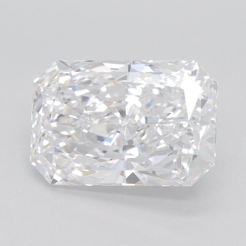 3.01ct D VS1 Rare Carat Ideal Cut Radiant Lab Grown Diamond