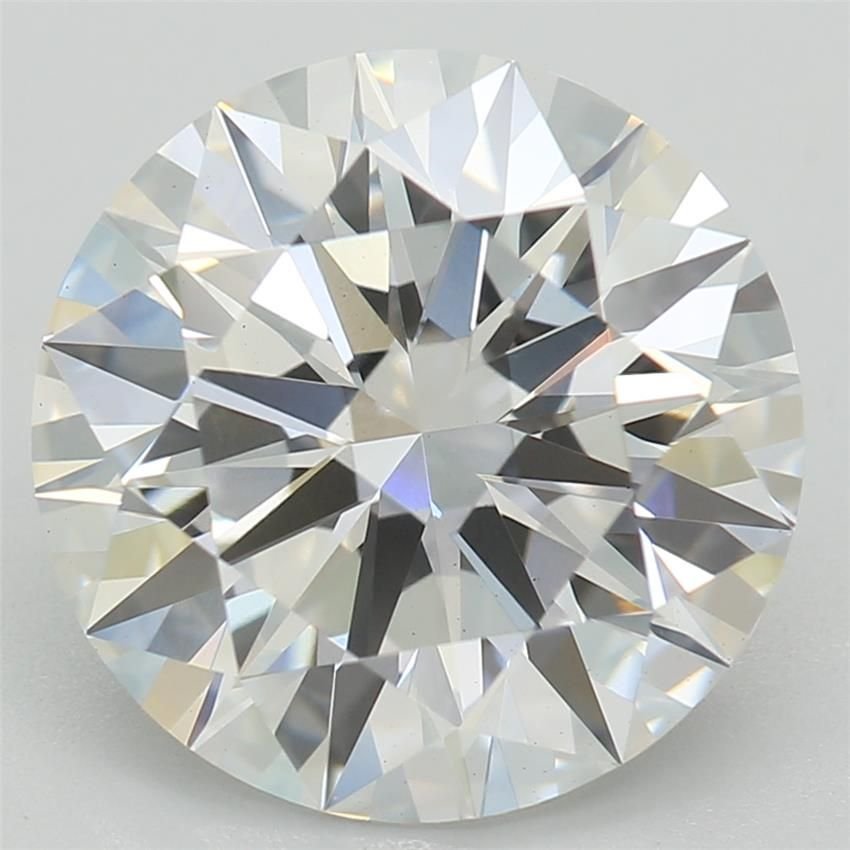 2.89ct F VVS2 Rare Carat Ideal Cut Round Lab Grown Diamond