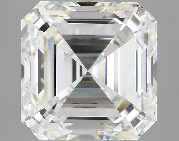 7.13ct F VVS2 Very Good Cut Asscher Lab Grown Diamond