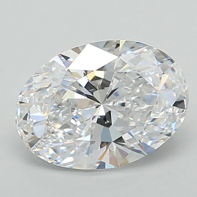 2.60ct D VVS1 Rare Carat Ideal Cut Oval Lab Grown Diamond