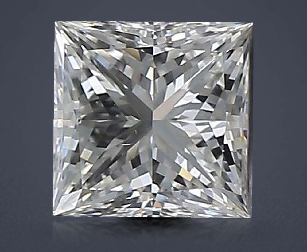 1.00 Carat Princess Natural Diamond