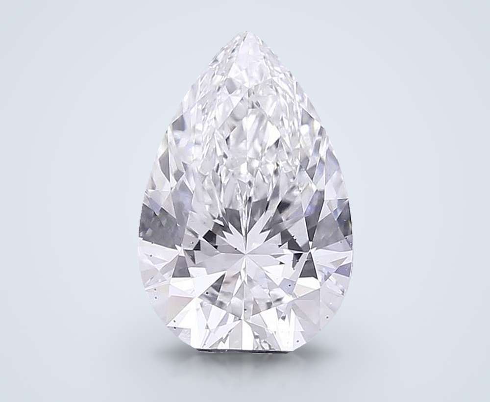 3.71 Carat Pear Lab Diamond