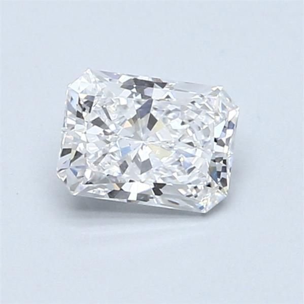 0.66ct D VVS2 Very Good Cut Radiant Lab Grown Diamond