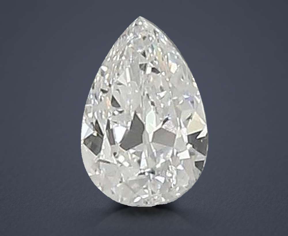 0.47 Carat Pear Lab Diamond