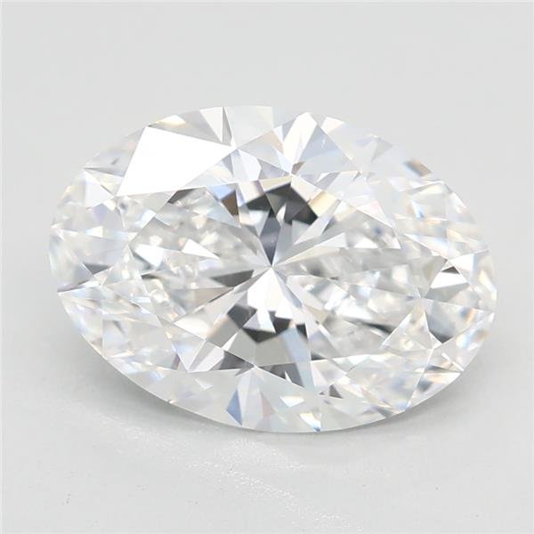 2.04ct D VVS2 Rare Carat Ideal Cut Oval Lab Grown Diamond