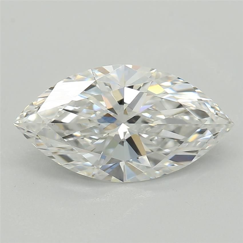 1.09ct D VVS2 Rare Carat Ideal Cut Marquise Lab Grown Diamond