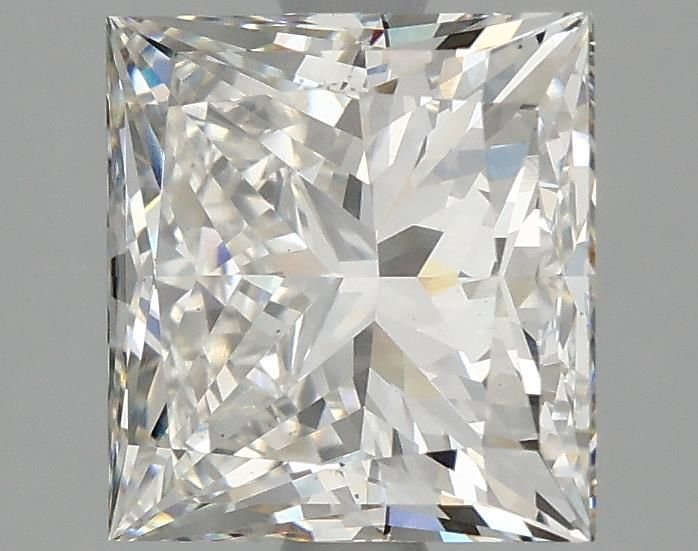 2.77ct H VS1 Rare Carat Ideal Cut Princess Lab Grown Diamond