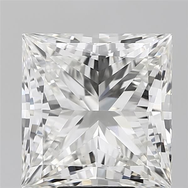 6.85ct H VS1 Rare Carat Ideal Cut Princess Lab Grown Diamond