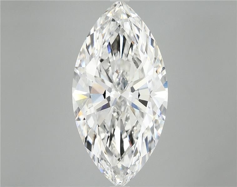 8.24ct F VVS2 Rare Carat Ideal Cut Marquise Lab Grown Diamond