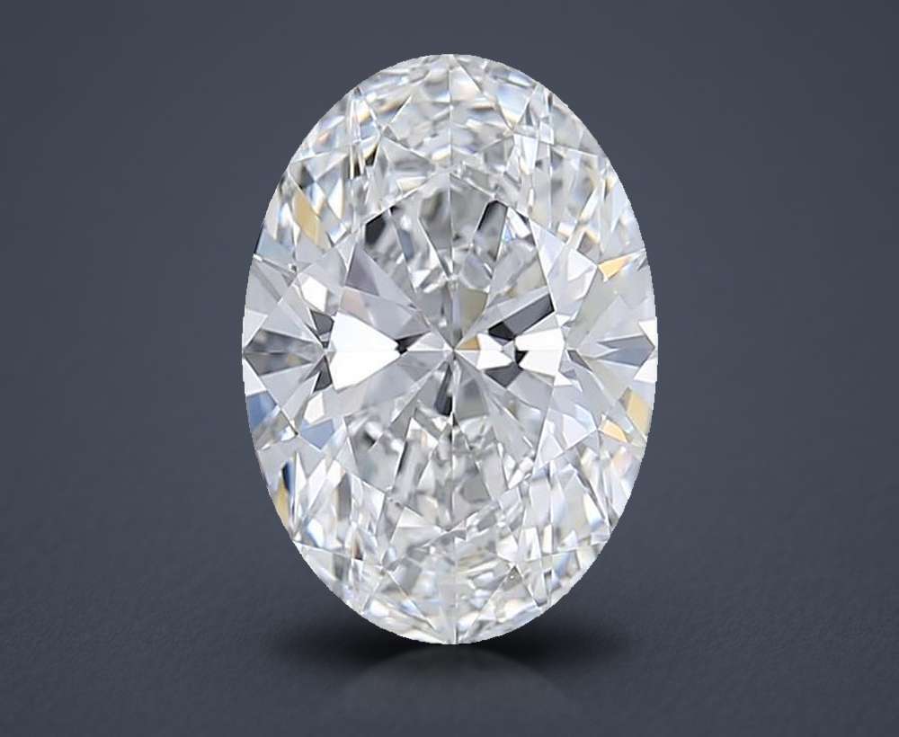2.69 Carat Oval Lab Diamond