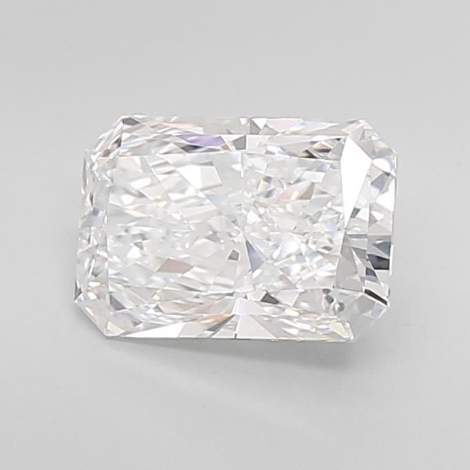 2.62ct D VVS2 Rare Carat Ideal Cut Radiant Lab Grown Diamond