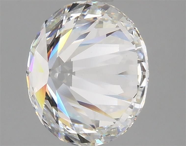 2.96ct F SI1 Rare Carat Ideal Cut Round Lab Grown Diamond