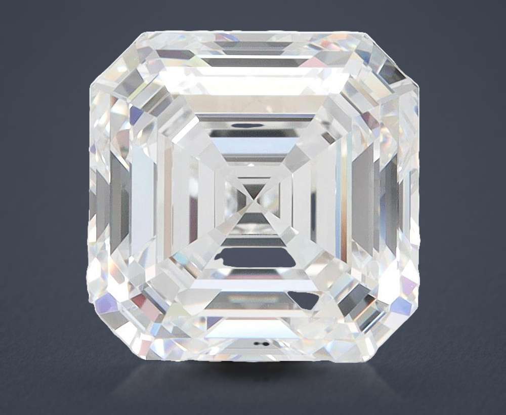 4.00 Carat Asscher Lab Diamond