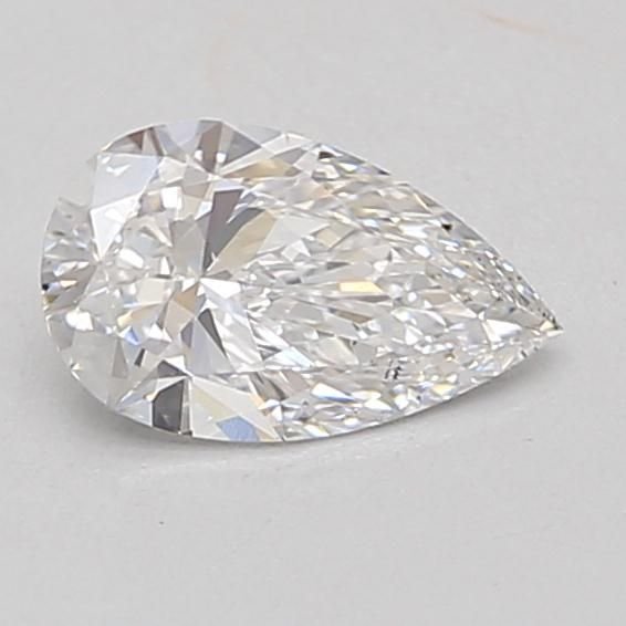 0.85ct D VS2 Rare Carat Ideal Cut Pear Lab Grown Diamond