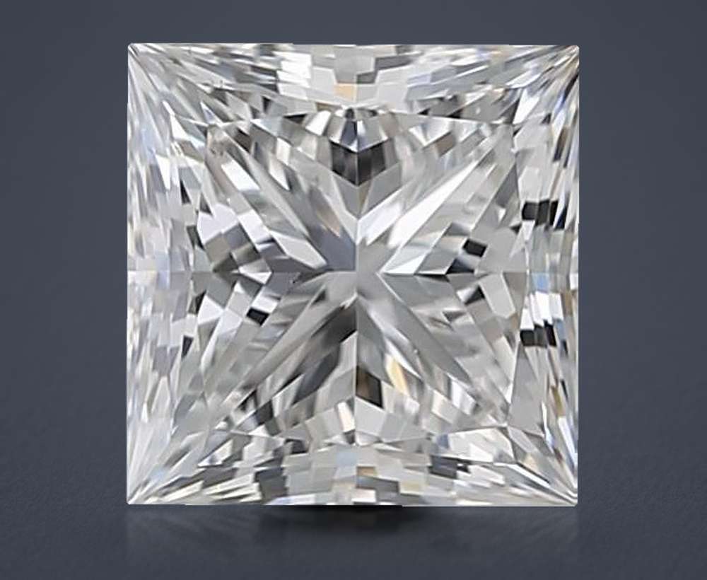 1.60 Carat Princess Natural Diamond