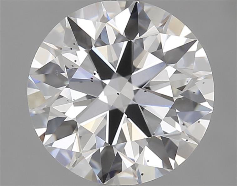 2.21ct E SI1 Rare Carat Ideal Cut Round Lab Grown Diamond